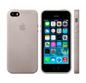Изображение Бежевый силиконовый чехол для iPhone 5/5S/SE Silicone Case