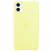 Цвет изображения Чехол для iPhone 11 Silicone Case силиконовый лимонный