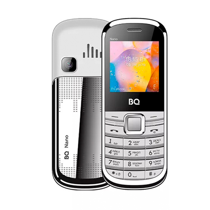 Купить Мини-телефон BQ 1415 Nano серебристый недорого в Москве и Санкт ...