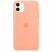 Цвет изображения Чехол для iPhone 11 Silicone Case силиконовый лососевый
