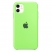 Цвет изображения Чехол для iPhone 11 Silicone Case неоново-зеленый
