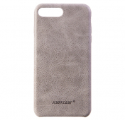 Изображение Серый кожаный чехол накладка для iPhone 7/8 Plus Jisoncase