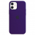 Цвет изображения Чехол для iPhone 12 mini Silicone Case темно-пурпурный