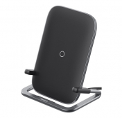 Изображение Беспроводное зарядное устройство с подставкой Baseus Rib15W