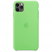 Цвет изображения Чехол для iPhone 11 Pro Silicone Case силиконовый зеленый