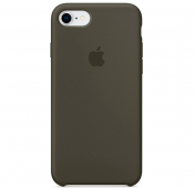 Изображение Оливковый силиконовый чехол для iPhone 8/7 Silicone Case