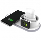 Изображение Беспроводная зарядка AirPower для iPhone, Apple Watch, Airpods 1,2 Earldom ET-WC9