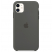 Цвет изображения Чехол для iPhone 11 Silicone Case темно-серый