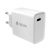 Изображение Сетевое зарядное устройство Devia Smart series PD quick charger 20W White