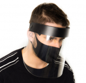 Изображение Защитный экран для лица Face Shield Black