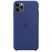 Цвет изображения Чехол для iPhone 11 Pro Silicone Case силиконовый кобальтовый