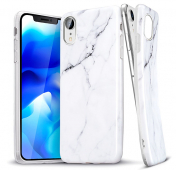 Изображение Чехол-накладка для iPhone XR ESR Vogue Marble Series White