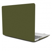 Изображение Пластиковая накладка для Macbook Air 13 2020-2018 Hard Shell Case Matte Olive