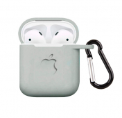 Изображение Серый силиконовый чехол для Apple Airpods Rubber Case
