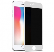 Изображение Белое защитное стекло с приват фильтром для iPhone SE/8/7 Remax Emperor Series 9D Tempered Glass