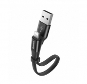 Изображение Черный USB-кабель Lightning Baseus 23см