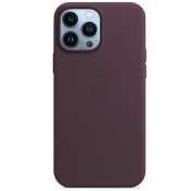 Изображение Чехол для iPhone 13 Pro Max Leather Case Magsafe Aubergine