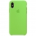 Цвет изображения Зеленый силиконовый чехол для iPhone XS Max Silicone Case