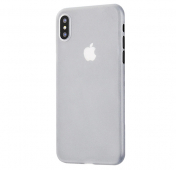 Изображение Белый полупрозрачный ультратонкий чехол для iPhone XS Max Thin Case