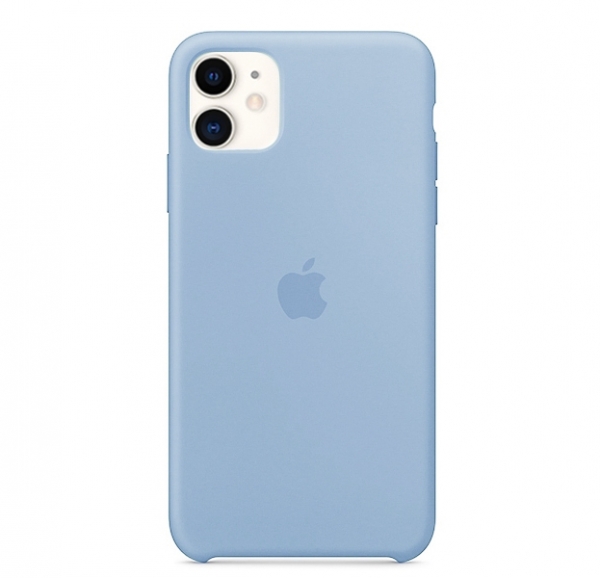 Купить Чехол для iPhone 11 Silicone Case силиконовый светло-синий недорого в Москве и Санкт-Петербурге | доставка по России в магазиныApplePack