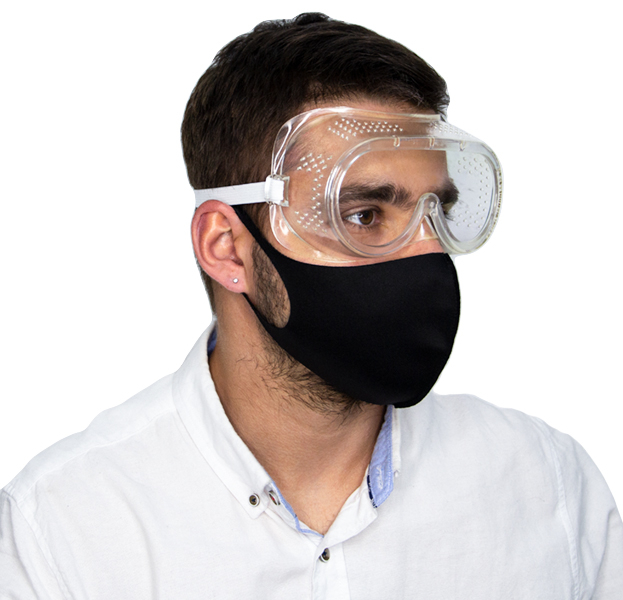 Купить Очки защитные закрытого типа на резинке недорого в Москве и ...