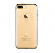 Изображение Прозрачный силиконовый чехол для iPhone 7/8 Plus Devia Crystal Iris Champagne Gold