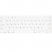 Цвет изображения Белая силиконовая накладка на клавиатуру для Macbook Pro 13/15 2016 – 2019 с Touch Bar (US)