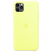 Цвет изображения Чехол для iPhone 11 Pro Silicone Case силиконовый лимонный