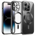 Цвет изображения Чехол для iPhone 15 Pro Metal Magnet Case Black