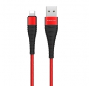 Изображение Кабель Lightning/USB Borofone BX32 Munificent 1m Red