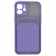 Цвет изображения Чехол для iPhone 12 с отделением для карт Bubble Slim Case аметистовый