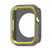 Изображение Серый силиконовый чехол для Apple Watch 44 mm Devia Dazzle Series Protective Yellow