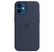 Изображение Чехол накладка iPhone 12 Mini Silicone Case with Magsafe Inly Navy