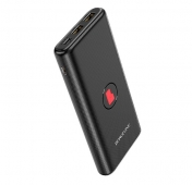 Изображение Внешний аккумулятор с беспроводной зарядкой Borofone BT31 Smart ID 10000mAh черный