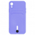 Цвет изображения Чехол для iPhone XR с отделением для карт Button Card Case аметистовый
