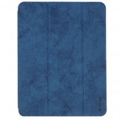 Изображение Чехол для iPad Air 4 / iPad Pro 11 2018 Comma Leather Case Penslot Blue