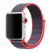 Цвет изображения Розовый нейлоновый ремешок на липучке для Apple Watch 38/40/41 mm