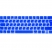 Цвет изображения Синяя силиконовая накладка на клавиатуру для Macbook Pro 13/15 2016 – 2019 с Touch Bar (Rus/Eu)