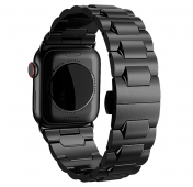 Изображение Черный металлический ремешок для Apple Watch 38/40 mm Hoco Grand Steel