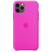 Цвет изображения Чехол для iPhone 11 Pro Silicone Case силиконовый неоново-розовый