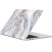 Цвет изображения Пластиковая накладка для Macbook Pro 13 2022-2016 Hard Shell Case Marble Gray