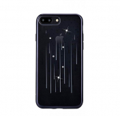 Изображение Прозрачный силиконовый чехол для iPhone 7/8 Plus Devia Crystal Meteor Gun Black