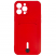 Цвет изображения Чехол для iPhone 13 Pro Max с отделением для карт Button Card Case красный