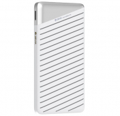 Изображение Белое портативное зарядное устройство Devia Elegant J1 10000 mAh