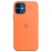 Цвет изображения Чехол накладка iPhone 12 Mini Silicone Case with Magsafe Tangerine