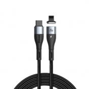 Изображение Черный кабель Type-C/Lightning 20W Safe Fast Charging Baseus Zinc Magnetic