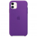 Цвет изображения Чехол для iPhone 11 Silicone Case силиконовый фиолетовый