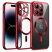 Цвет изображения Чехол для iPhone 13 Pro Metal Magnet Case Red