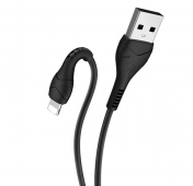 Изображение Кабель USB/Lightning Hoco X37 1m Anti-Bending Black