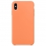 Цвет изображения Чехол для iPhone  X/XS Liquid Silicone Case Papaya